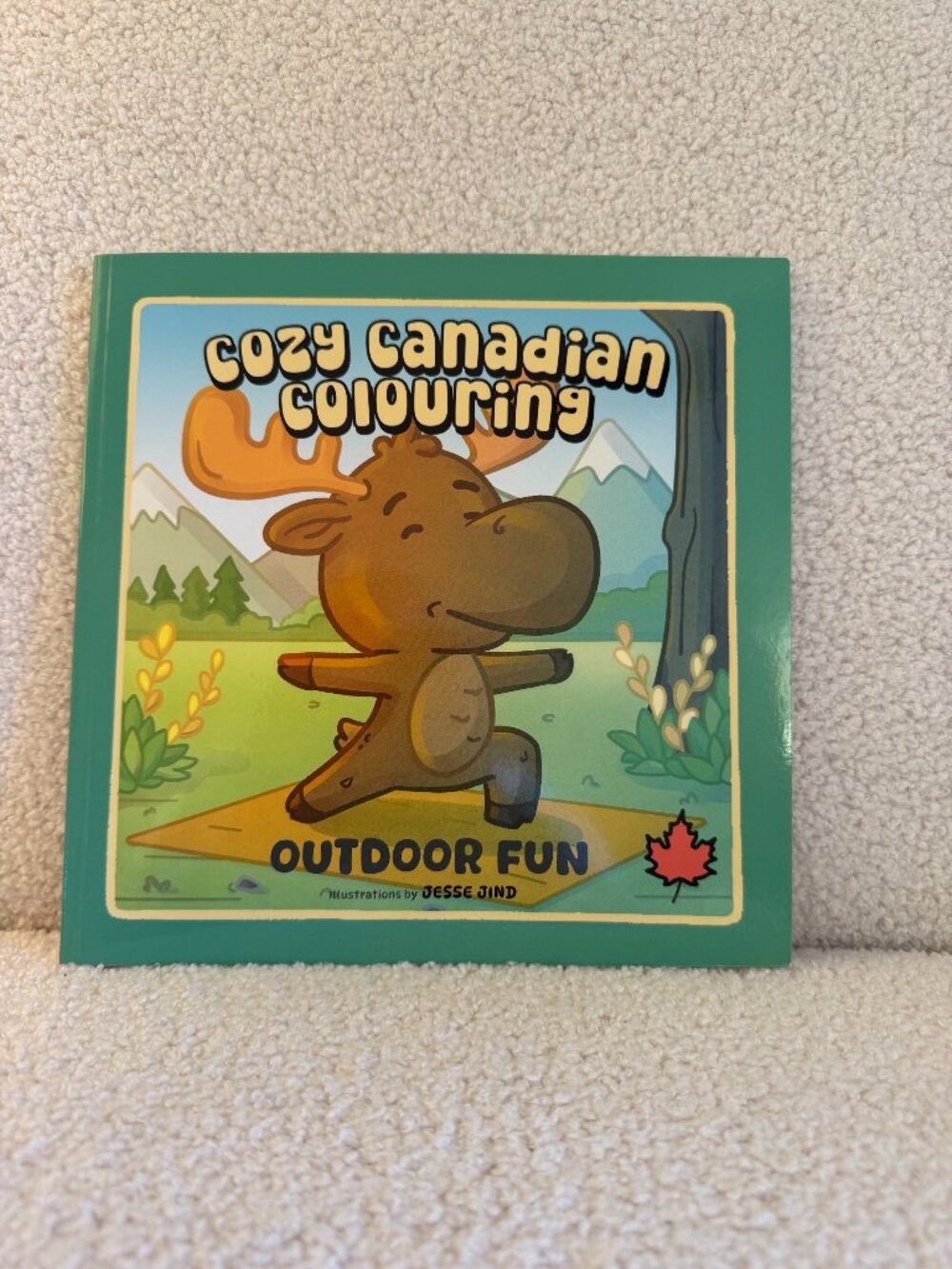 NWT! Cozy Canadian Coloring Book
